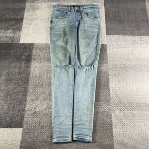 Kollar Mens Jeans Size 32 Blue Denim 203 Rockstars Stretch‎ Hand Made